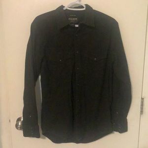 Filson western flannel shirt men’s small